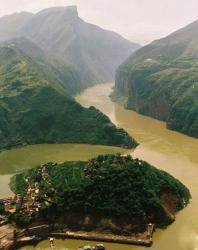 White Emperor City Yangtze River